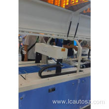 Economic type auto garment folding and bagging machine